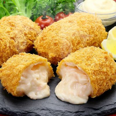 洋食屋さんのかにクリームコロッケ (80g×6個) | 越前かに職人 甲羅組