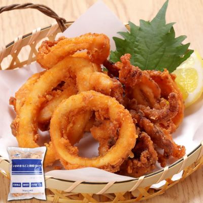 いかのまるごと唐揚げ業務用1kg イカ 烏賊 唐揚げ マルハニチロ 弁当 冷凍食品 業務用 大容量