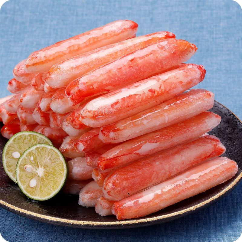 【関東〜九州エリア送料無料】紅ずわいがに 棒肉（むき身） 2kg F-07016 【生食可・殻剥き不要】紅ずわい棒肉ポーション2kg