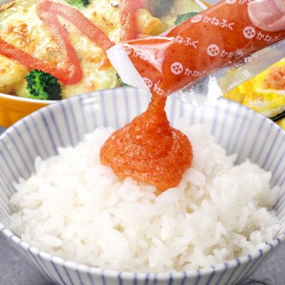 かねふく 明太子・たらこスティック30g×10本 2種類から選べる⇒【a.辛子明太子　b.たらこ】 無着色 お弁当 弁当 冷凍 辛子 明太子 便利 時短 パスタ サラダ おにぎり 米 冷凍食品